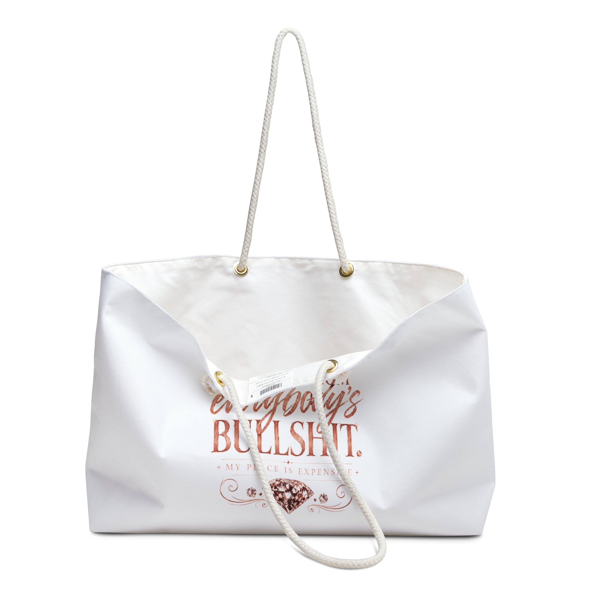 Retired From Everybody's Bullshit Weekender Bag | Beach Swag