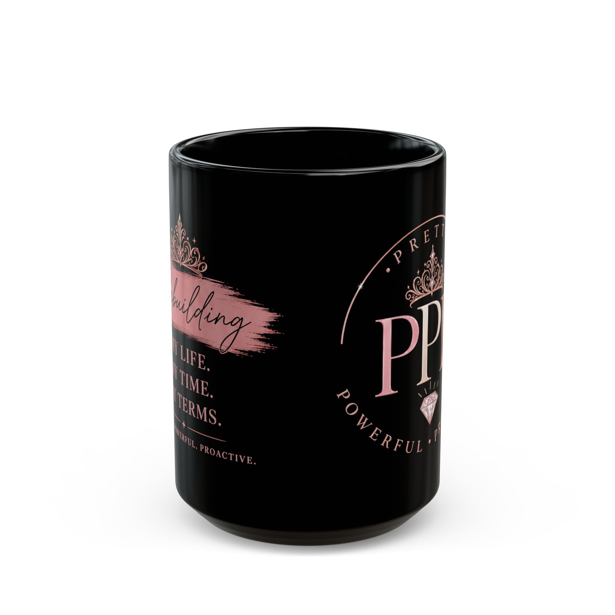 Rebuilding My Life Coffee Mug | Pretty Powerful Proactive Inspirational Mug