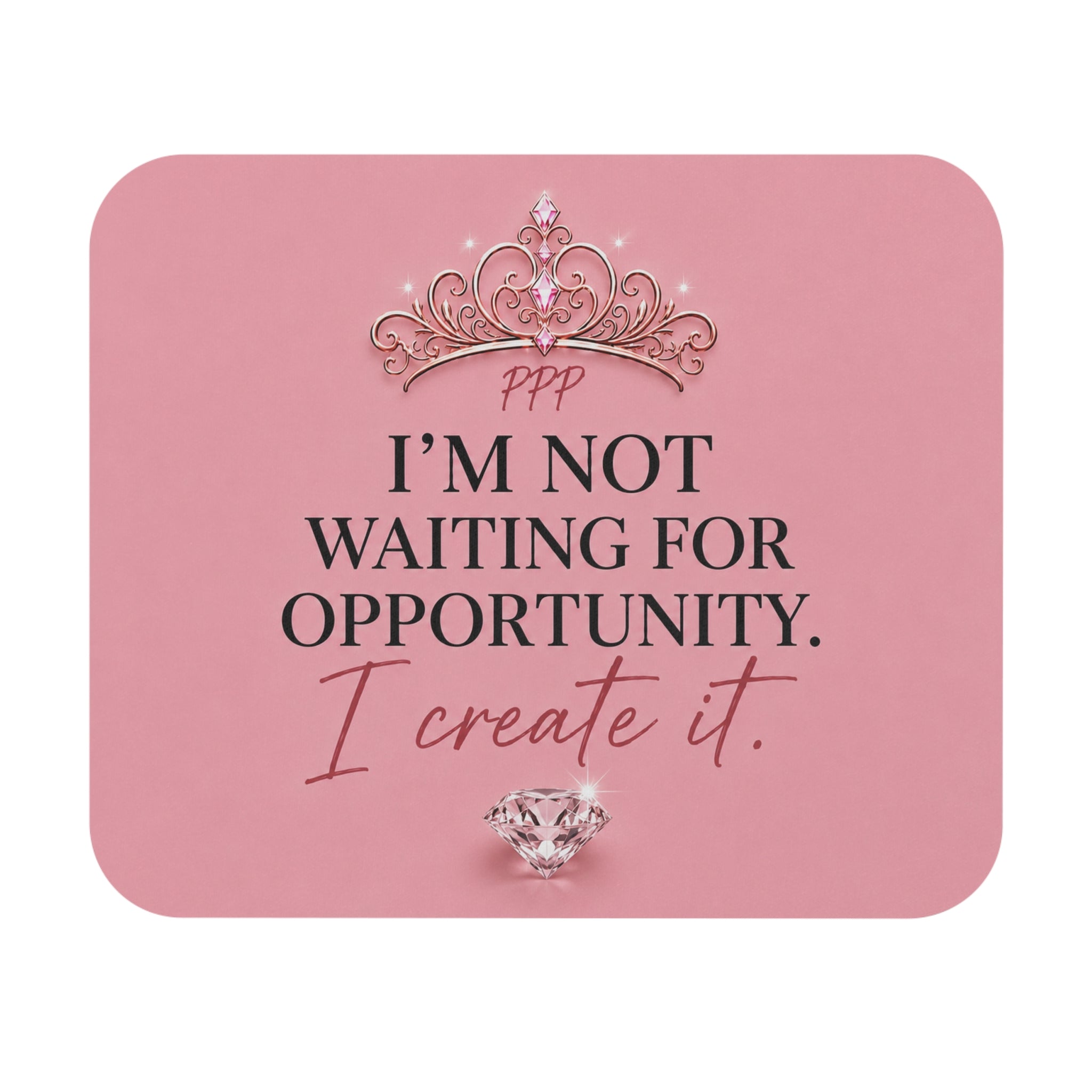 Successful Women Empowerment Mouse Pad | Motivational Desk Mat