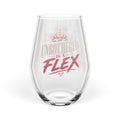 Unbothered Womens Empowerment Stemless Wine Glass | Feminist Glass