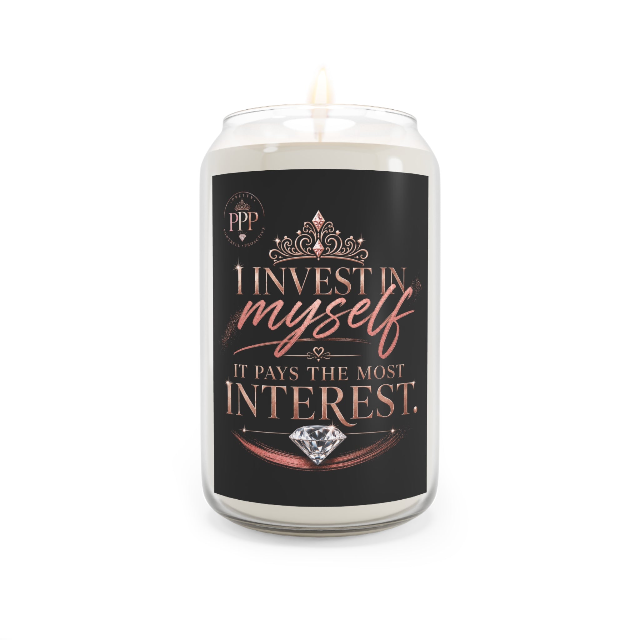 UNBOTHERED IS A FLEX Soy Candle | Scented Soy Candle 13.75oz