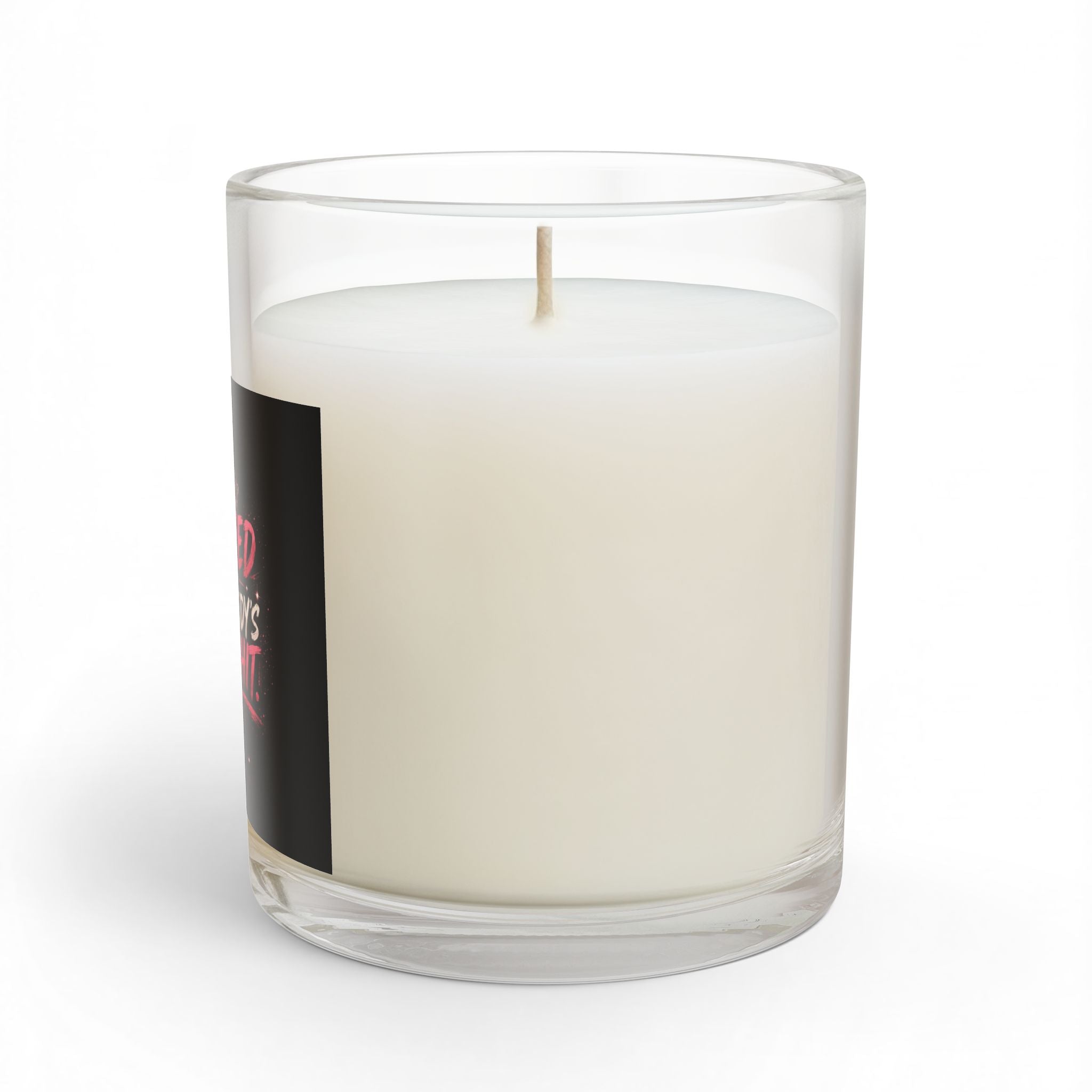 Retired From Everybody's Bullshit™ 11oz Glass Candle — Soy Candle for Boundary-Setting & Self-Care