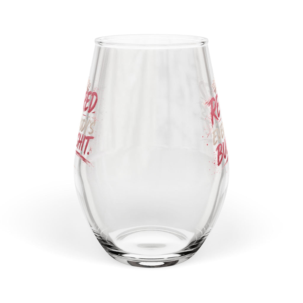 Funny Stemless Wine Glass for Women | Retired From Everybody's Bullshit™ | Girls Night Wine Glass | Pretty Powerful Proactive