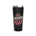Unbothered is a Flex Womens Empowerment Tumbler, Copper Vacuum Insulated 22oz