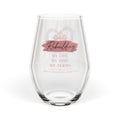 Rebuilding My Life My Time My Terms Stemless Wine Glass | Empowerment Wine Tumbler